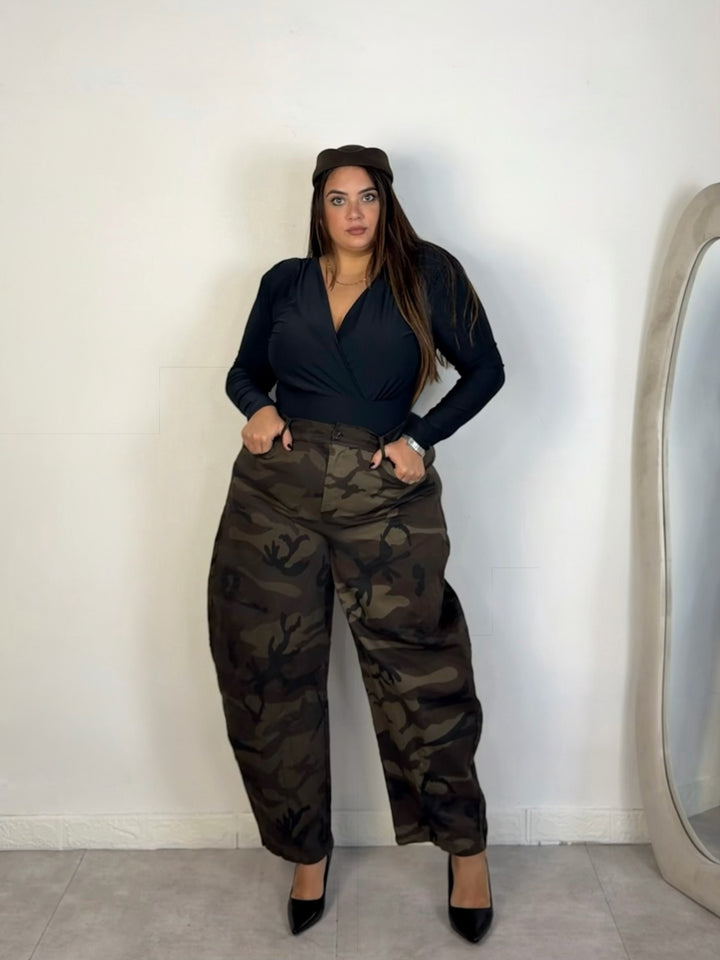 Pantaloni balloon militare “Savage”