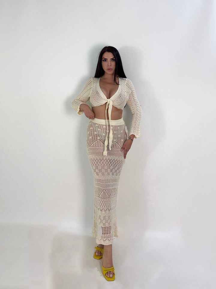 Coordinato in crochet “Mystic”