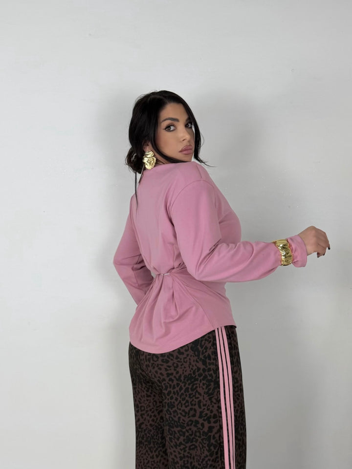 Maglia con spalline “Shape”