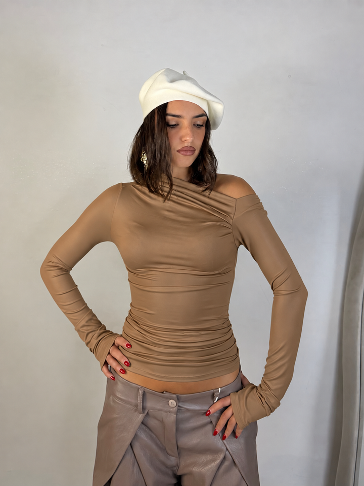 Maglia con maniche a guanto “Kimberly”