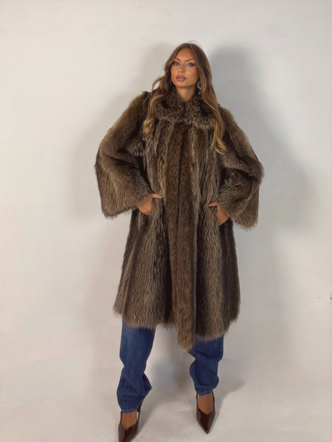 Pelliccia in marmotta Vintage 18