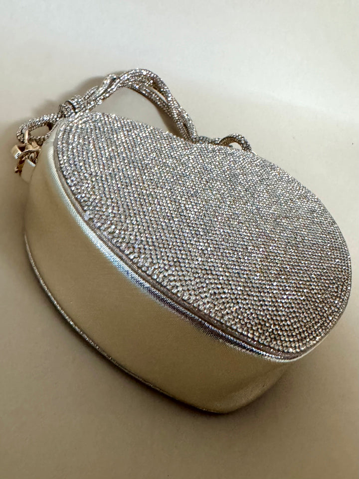 Borsa con cristalli “Cuore”