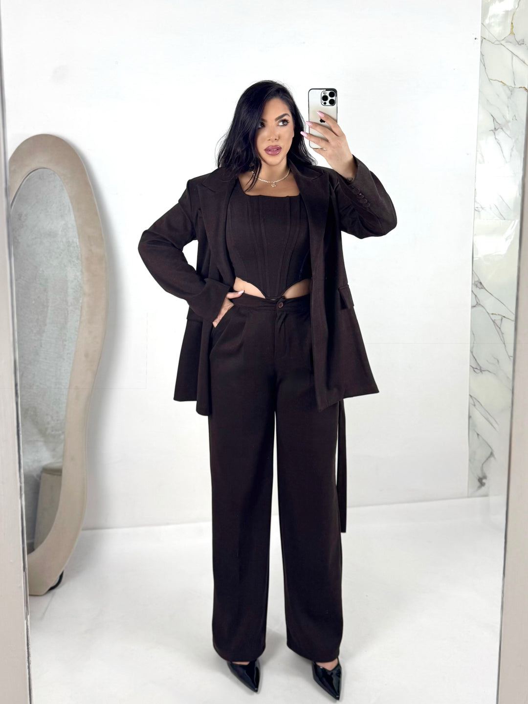 Tailleur in lana tre pezzi “Magnetica”