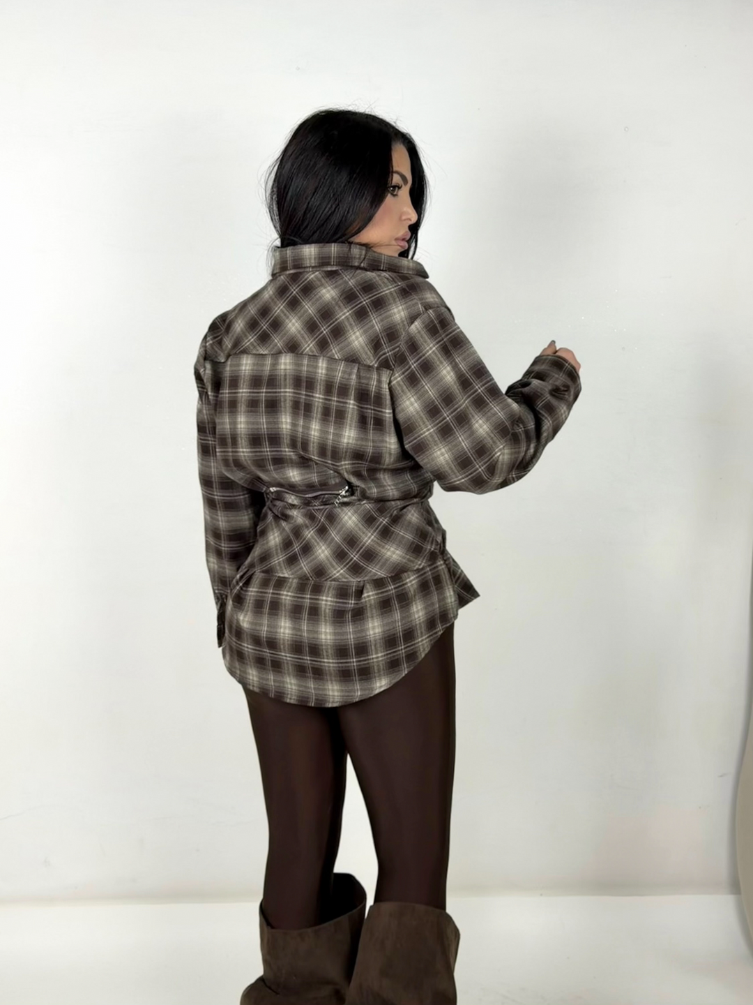 Camicia in flanella “Grace”