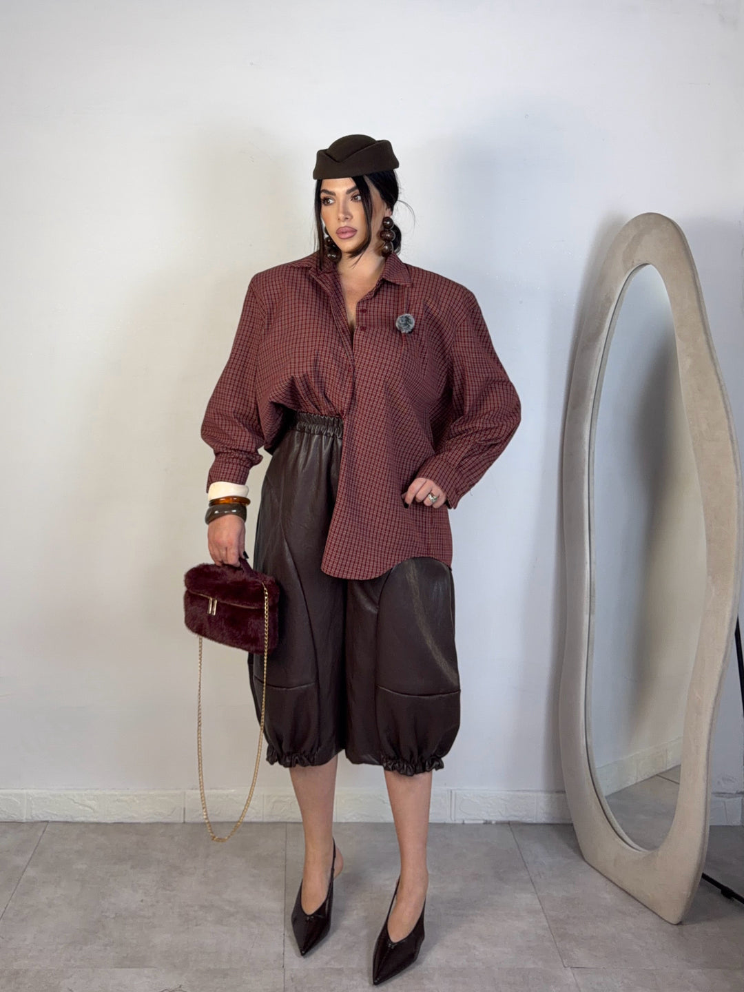 Camicia oversize JUSTWEST “Paola”