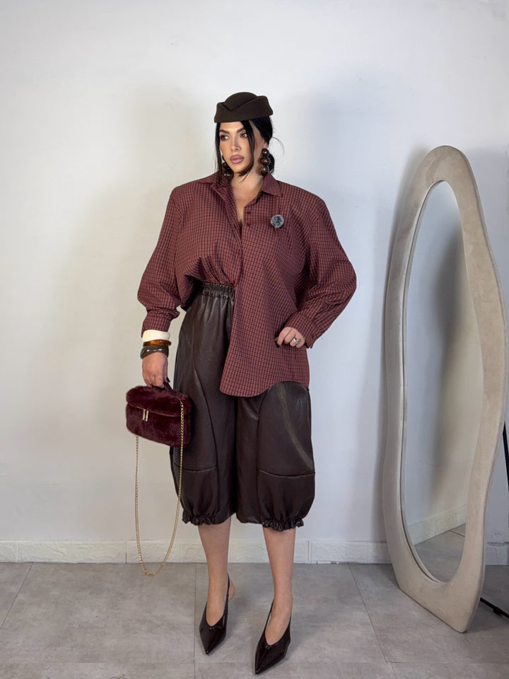 Camicia oversize JUSTWEST “Paola”