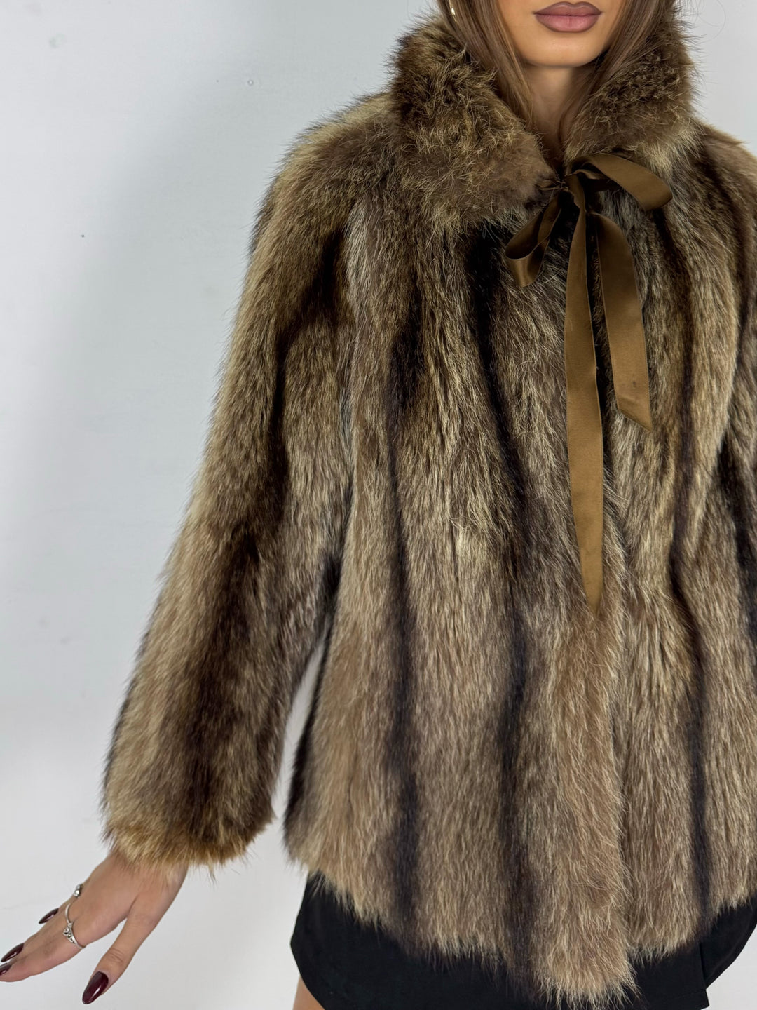 Pelliccia in marmotta Vintage 121