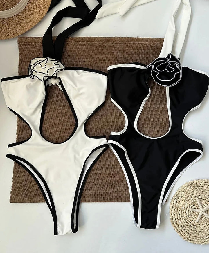 Costume intero “Noir e Blanc”