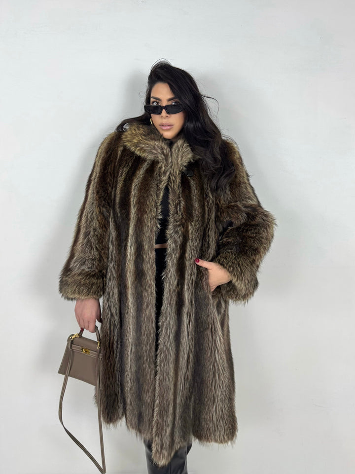 Pelliccia in marmotta Vintage 55