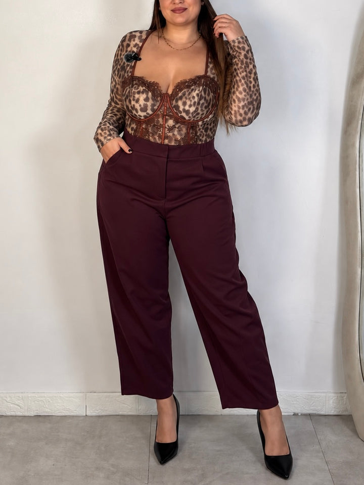 Pantaloni in lana “Soraya”