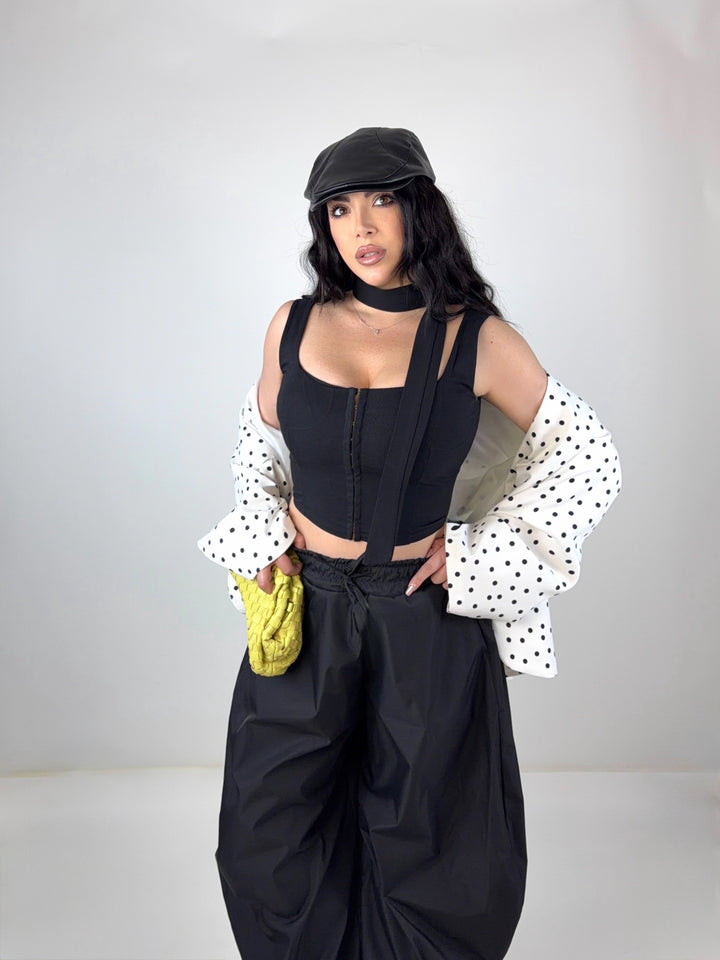 Corpetto con sciarpetta “Elegance”