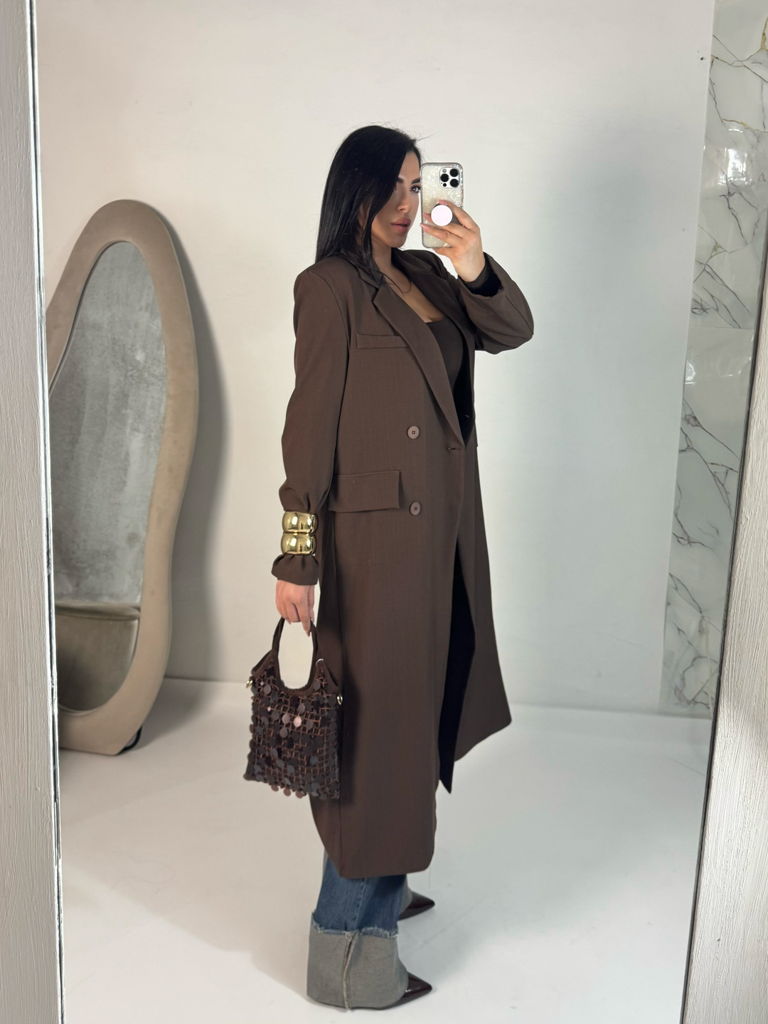 Blazer lungo “Flavia”