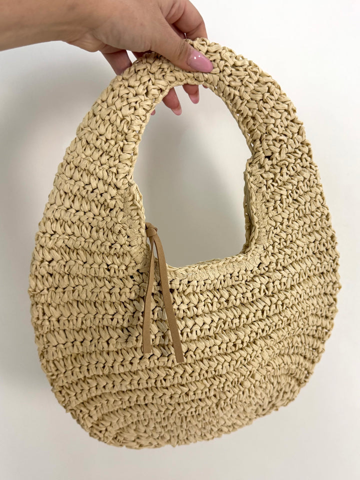 Borsa in rafia “Coralia”