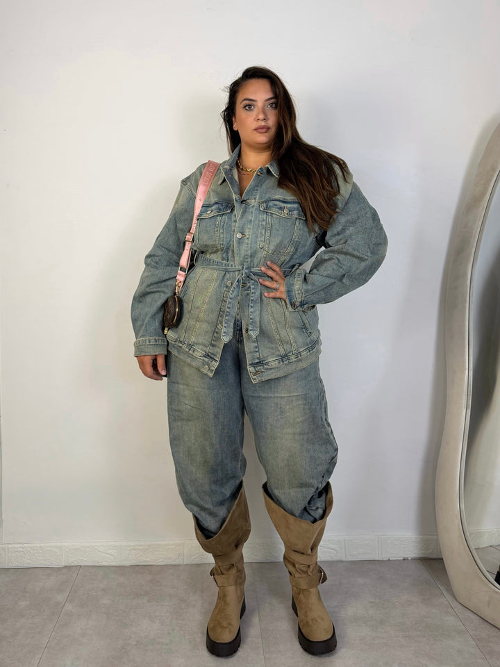 Coordinato in jeans “Skyler”