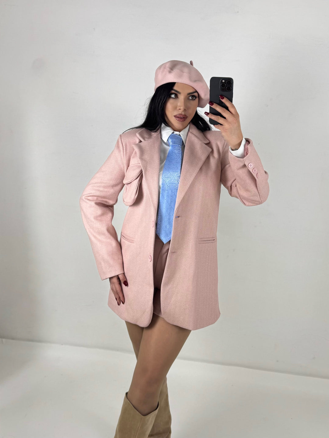 Tailleur in lana “Jade”