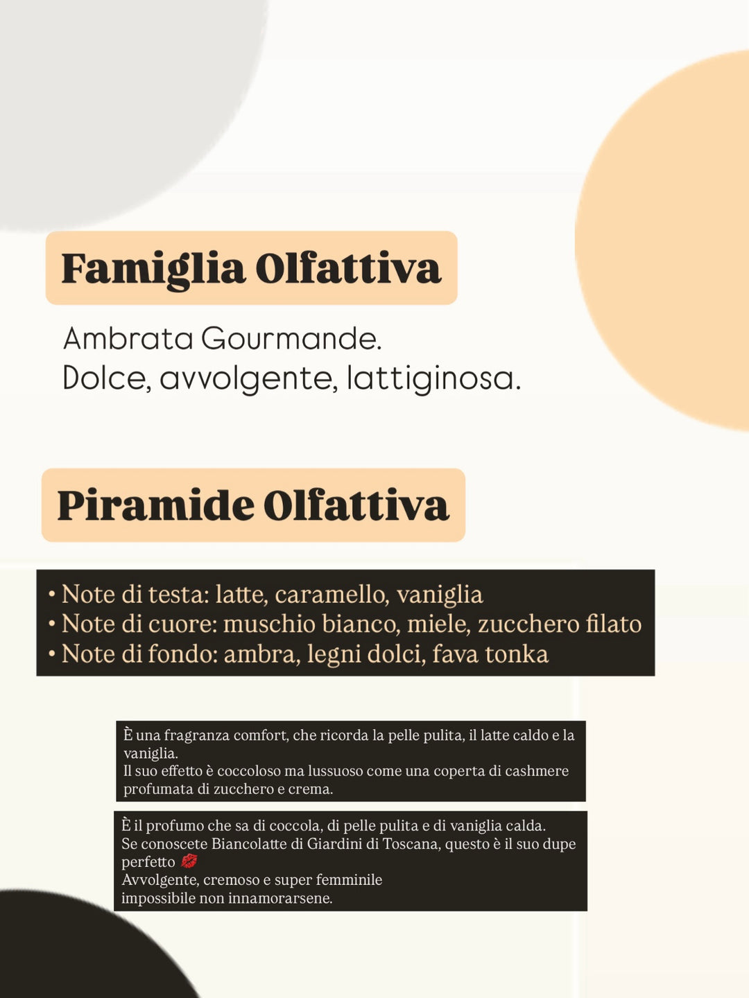 Profumo Dupe Bianco Latte