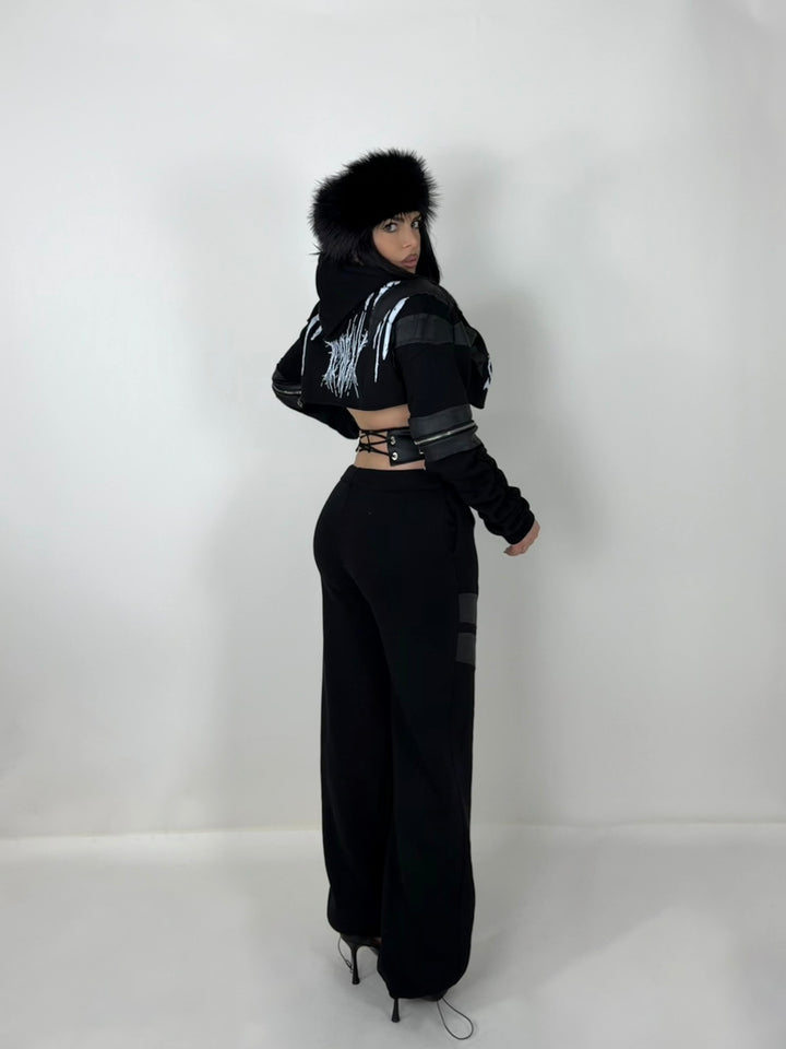 Coordinato di tuta felpato “ICE QUEEN”