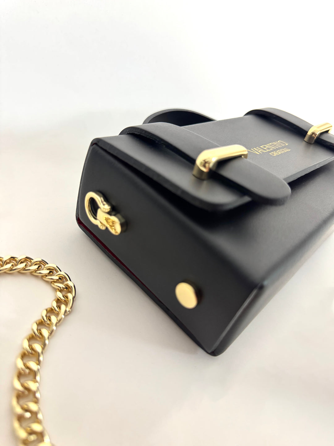 Borsa in vera pelle “Valentino”