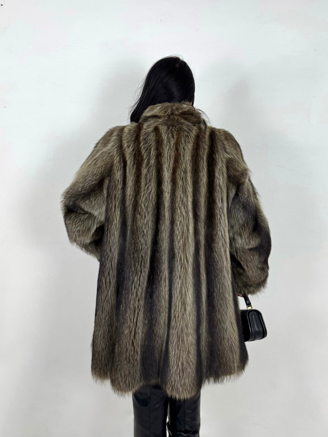 Pelliccia in marmotta Vintage 43