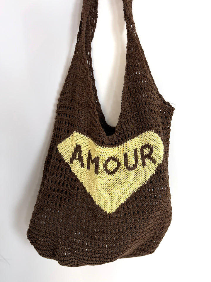 Borsa crochet “Amour”