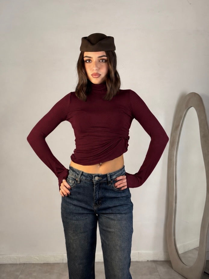 Maglia a collo alto Cashmere