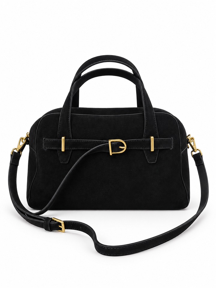 Borsa effetto scamosciato “Brooklyn”