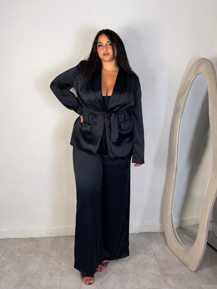 Tailleur in raso “Anastasia”