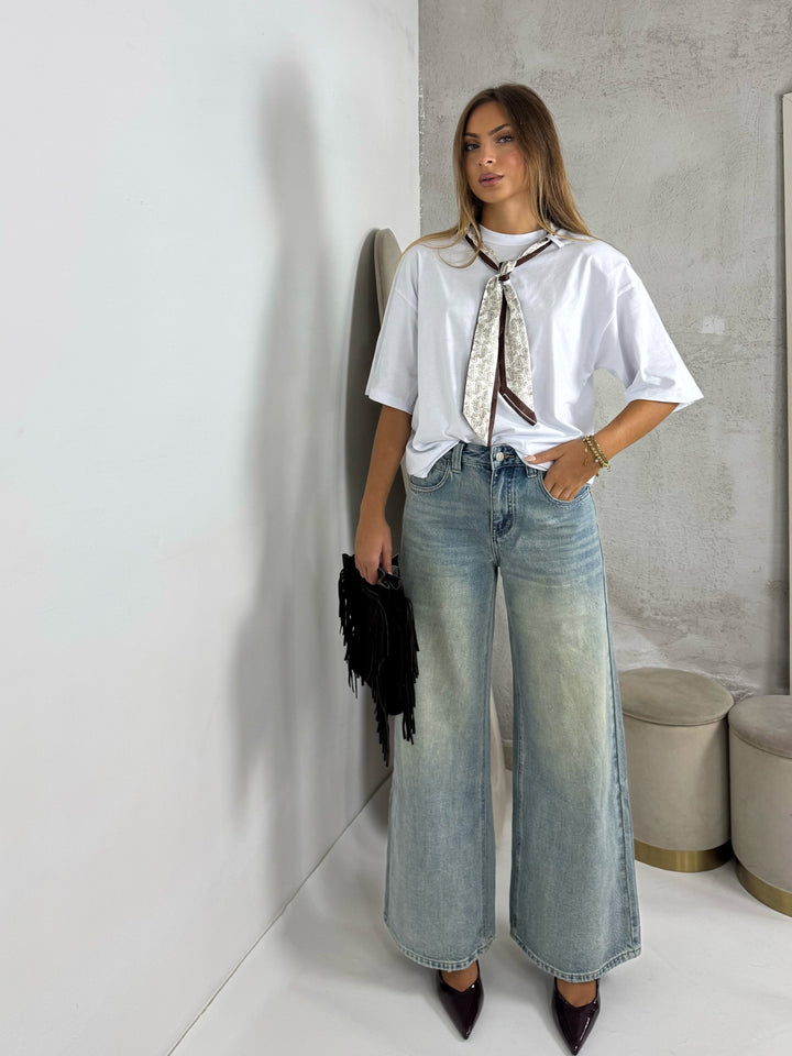 Jeans wide leg “Paola”