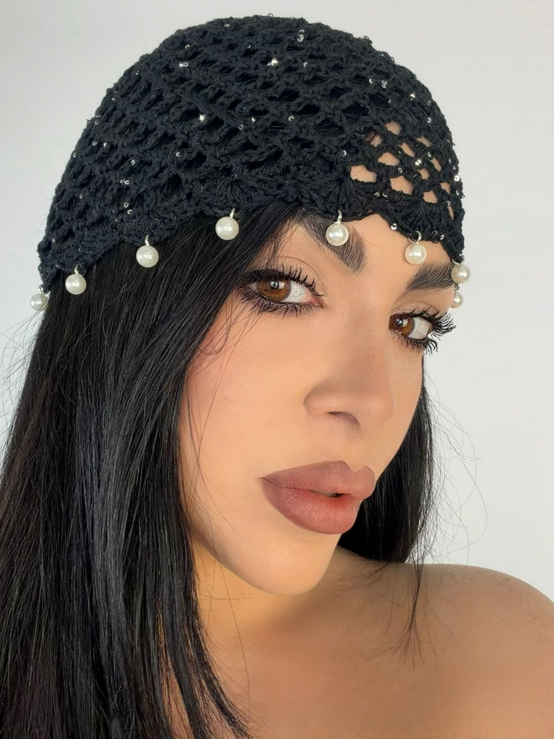 Cappello crochet “Perla”
