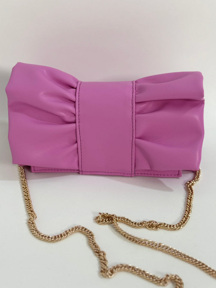 Borsa in eco pelle “Fiocco”
