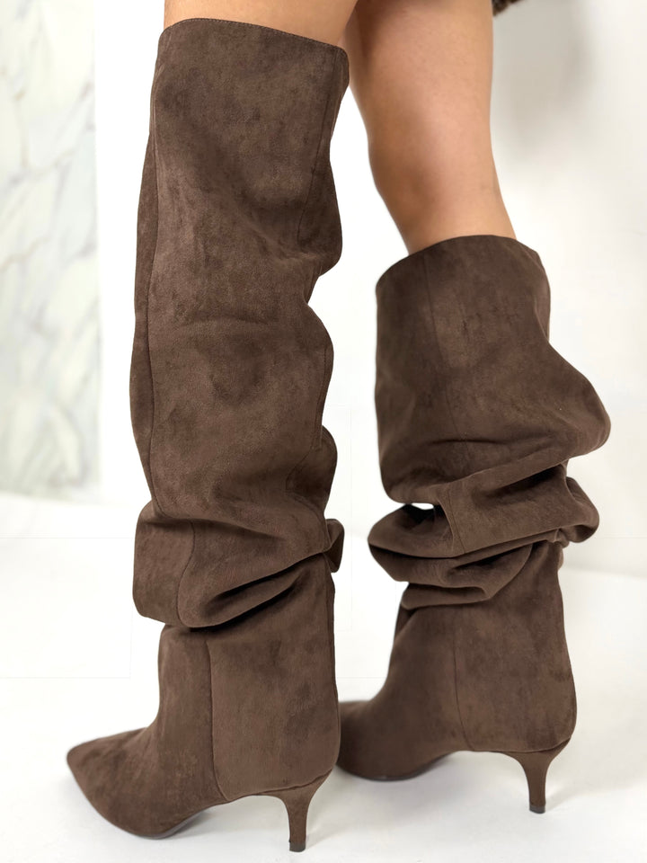 Stivali scamosciati “Queen