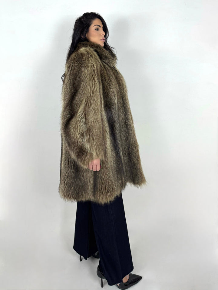 Pelliccia in marmotta Vintage 57