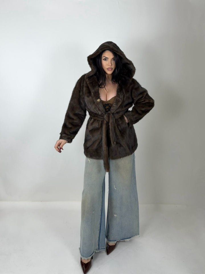 Eco pelliccia effetto visone “Luxury”