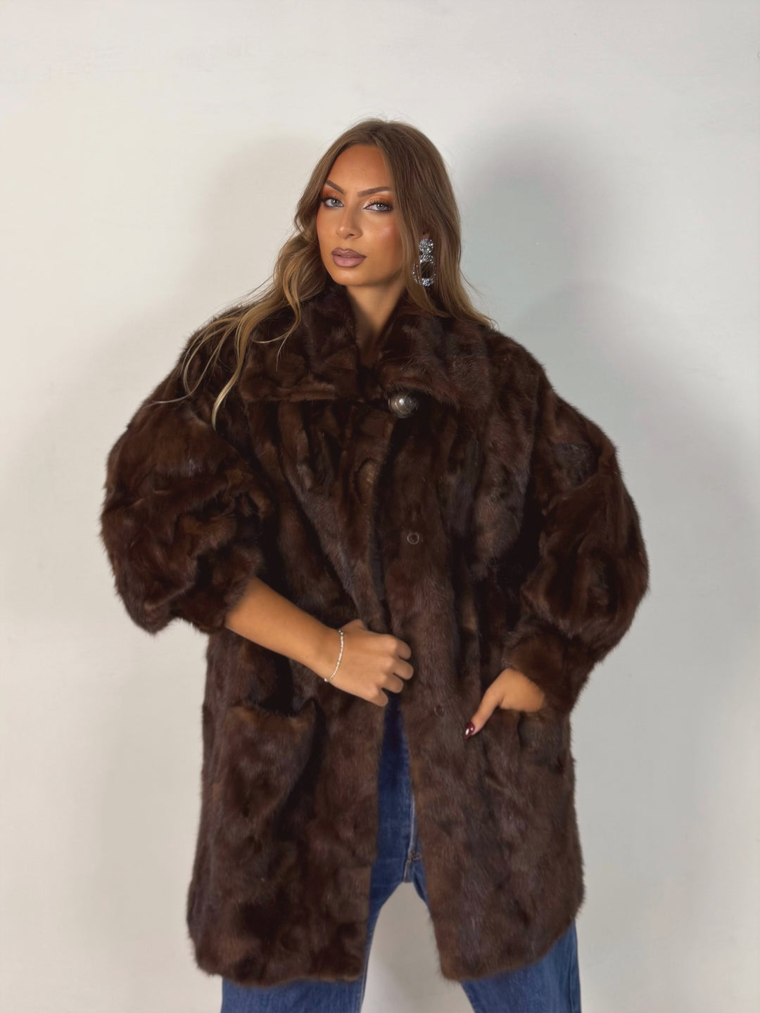 Pelliccia in visone Vintage 16