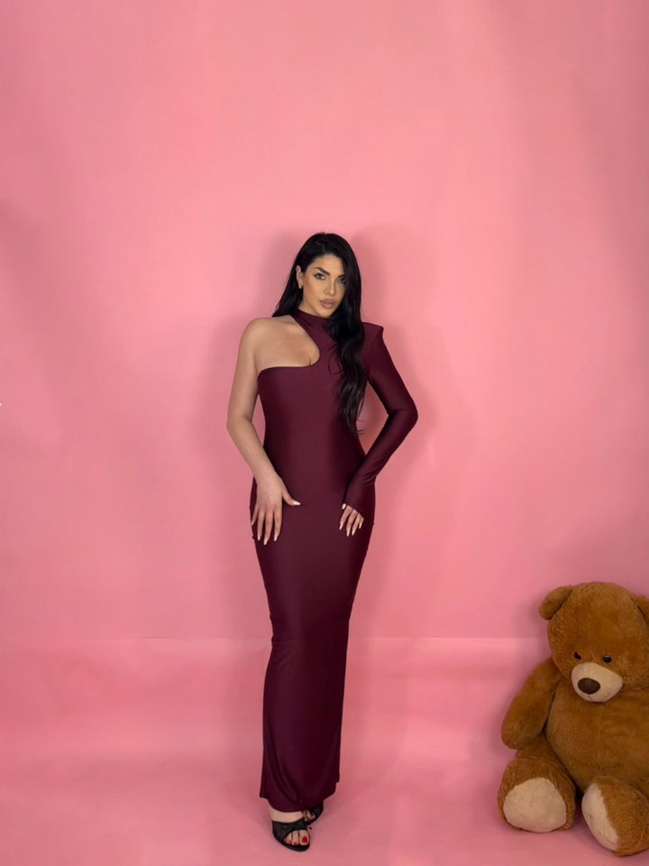 Abito monospalla “Mary”