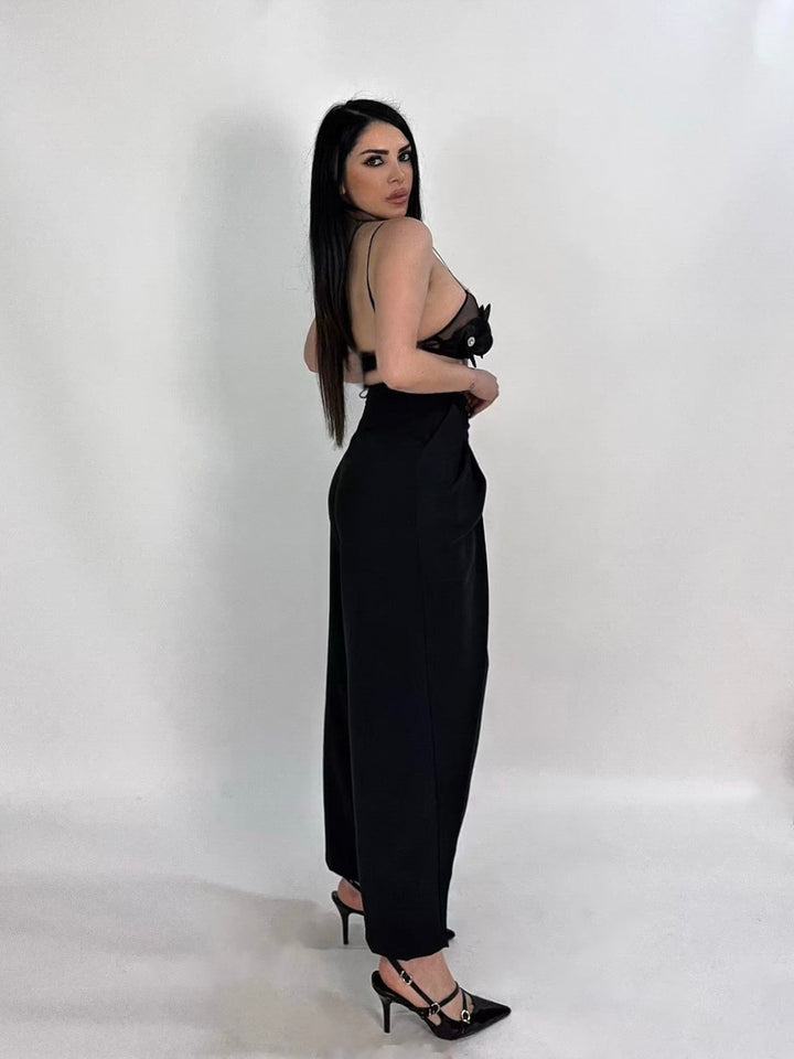 Pantaloni con chiusura portafoglio “Ilary”