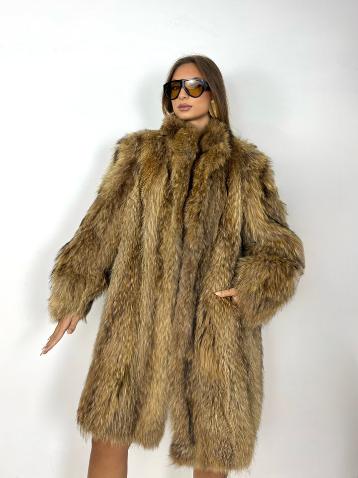 Pelliccia in marmotta Vintage 79