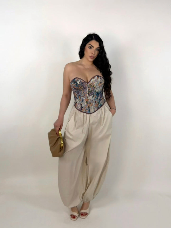 Corpetto steccato “Monique”