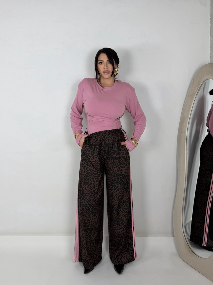 Pantaloni di tuta leopardati “Street”