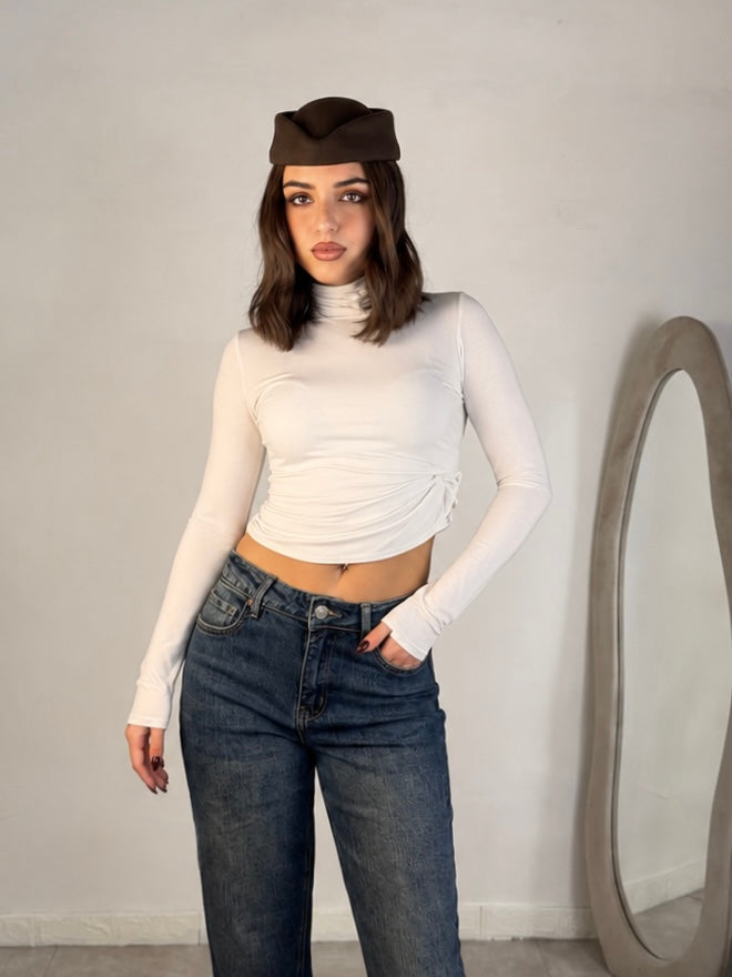 Maglia a collo alto Cashmere