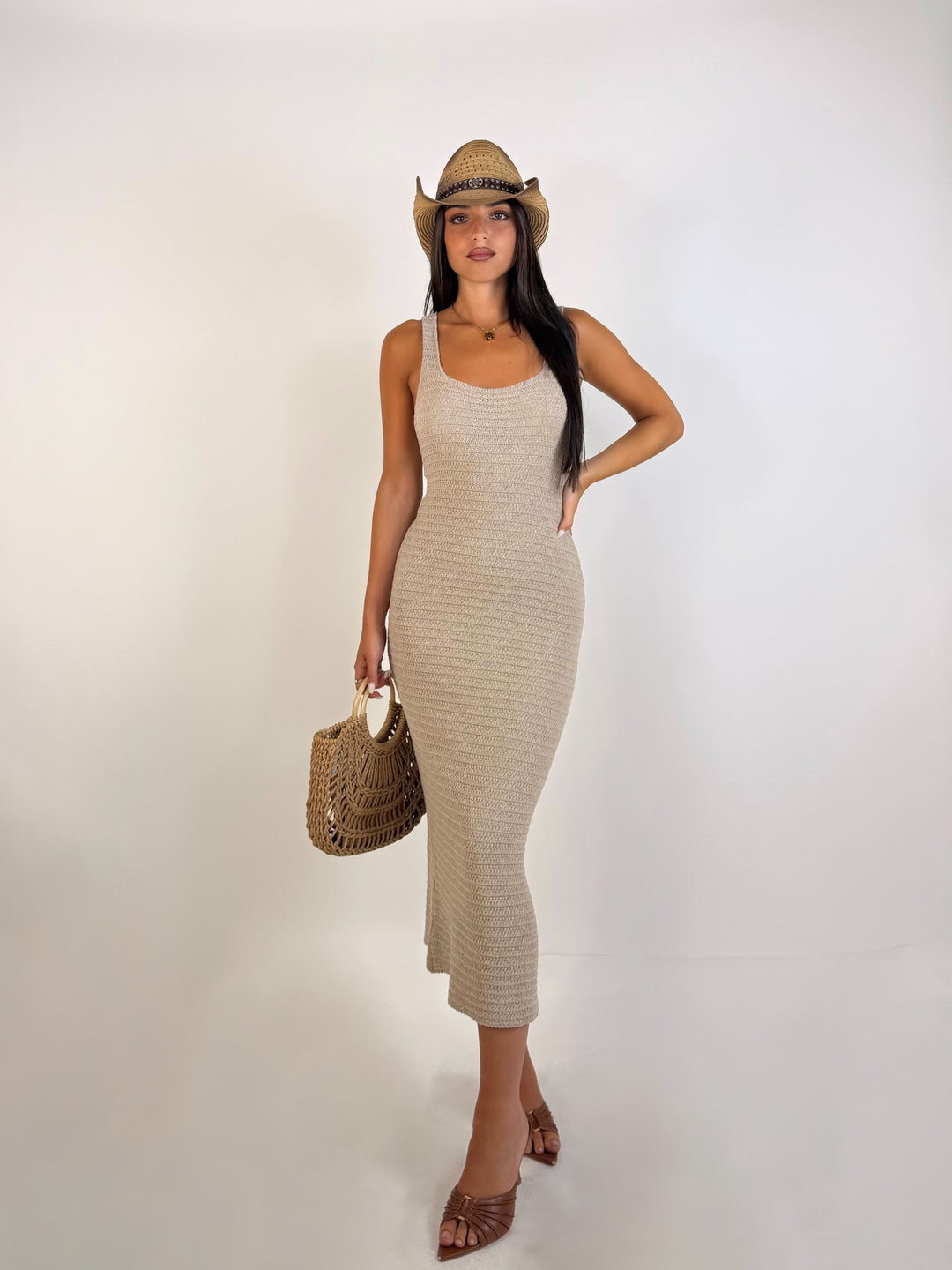 Abito in crochet “Tulum”