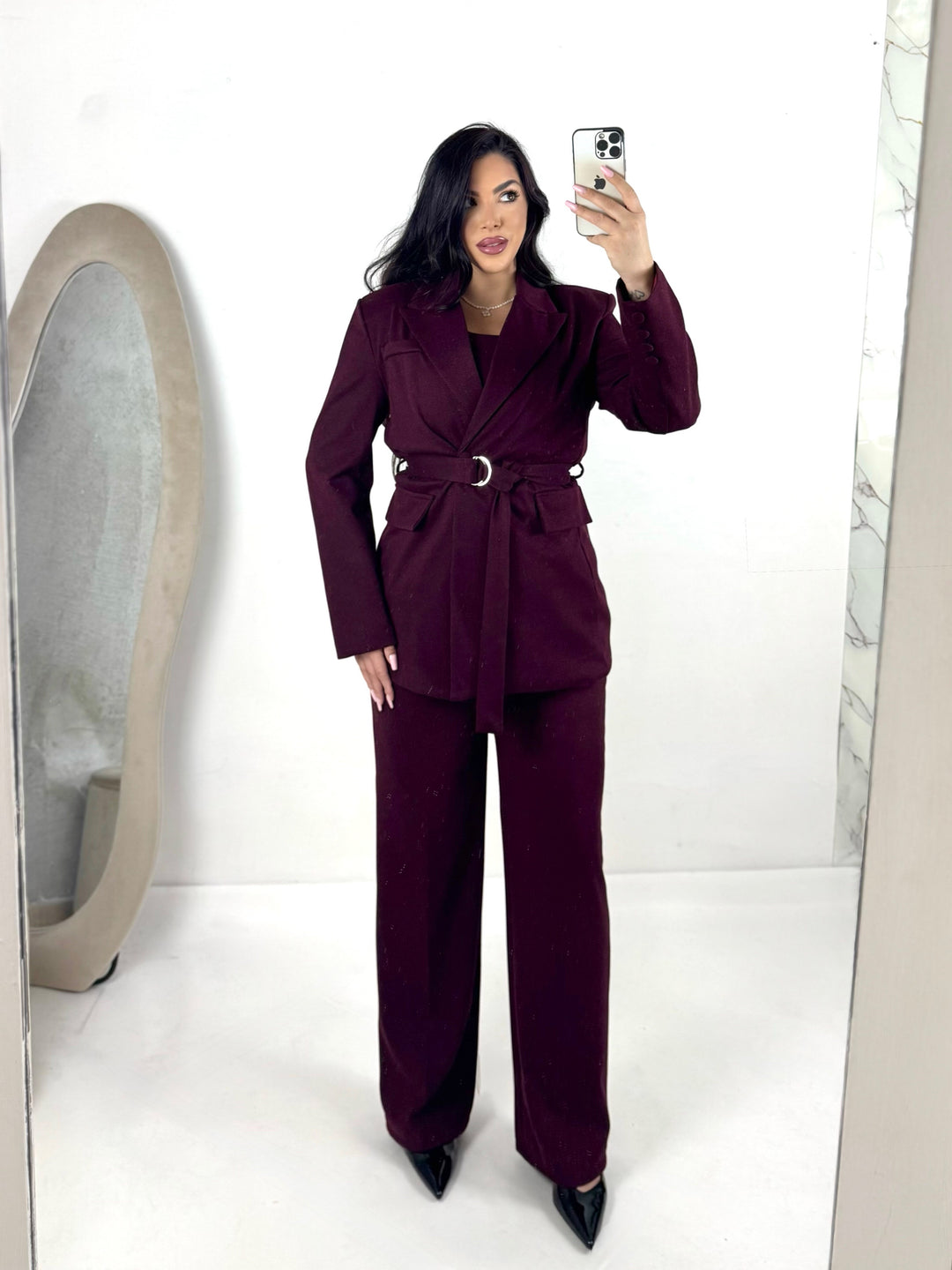 Tailleur in lana tre pezzi “Magnetica”