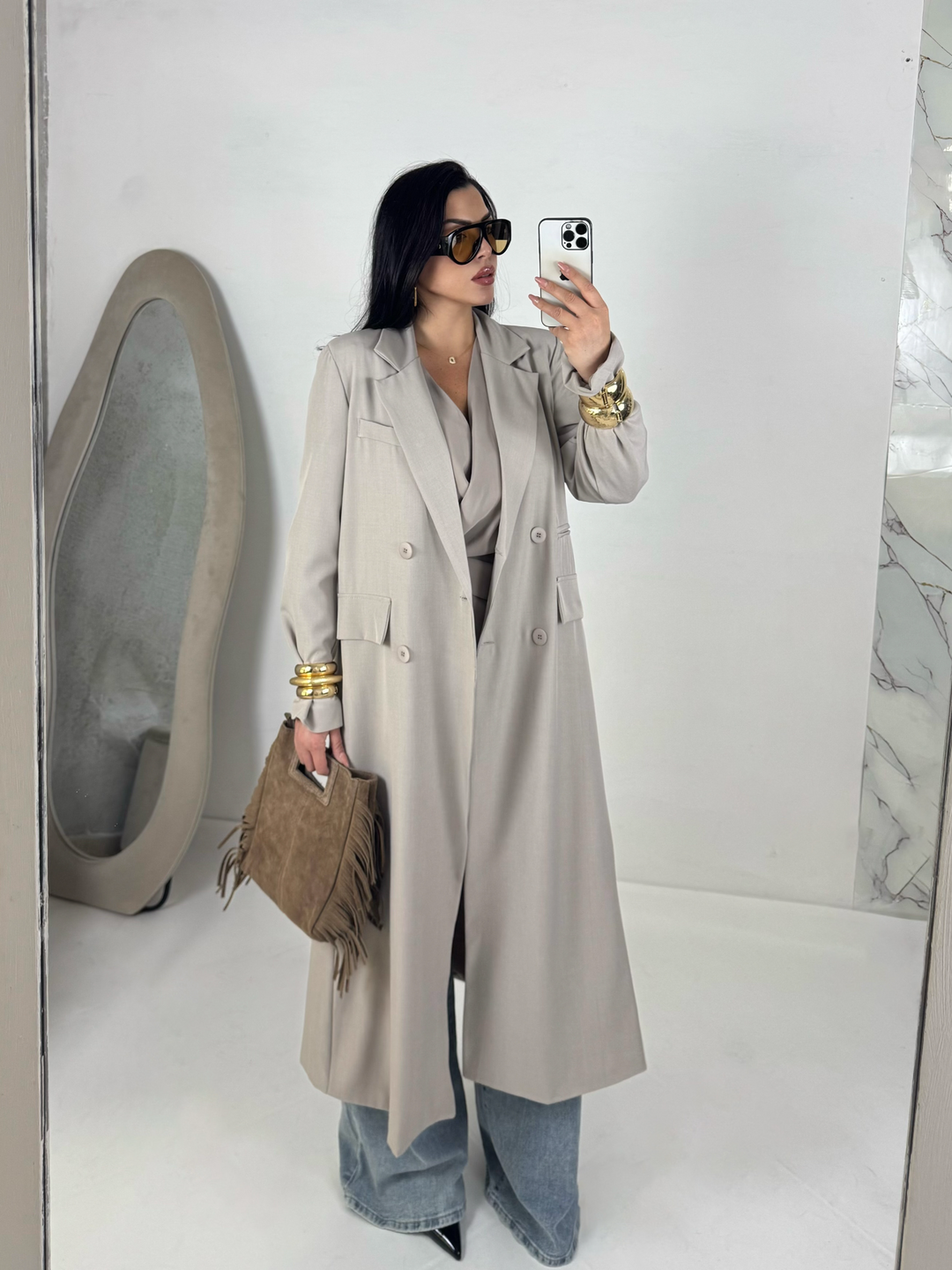 Blazer lungo “Flavia”