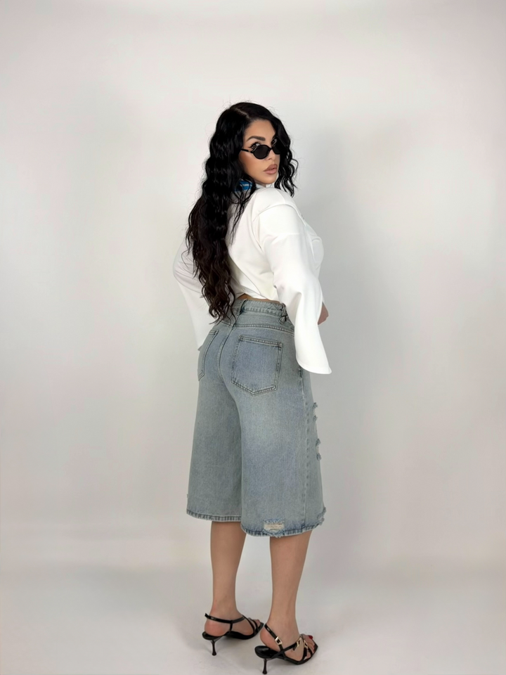 Jeans bermuda “Push”