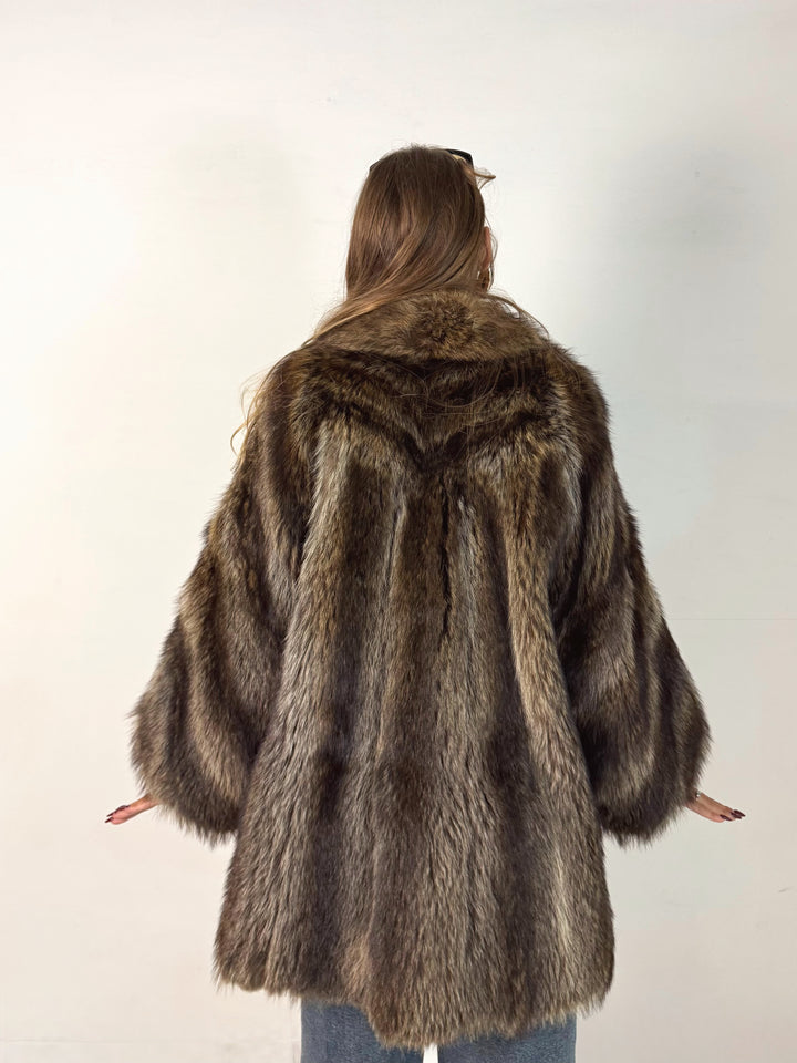 Pelliccia in marmotta Vintage 23