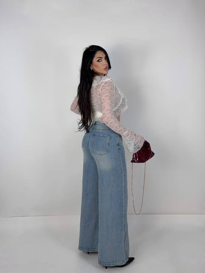 Jeans wide leg “City”