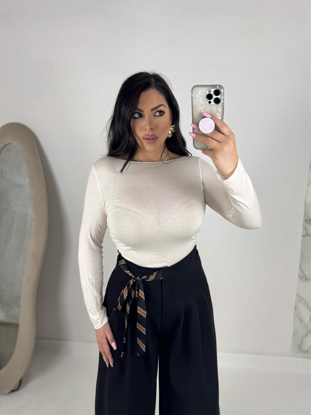 Maglia misto cashmere “Daphne”