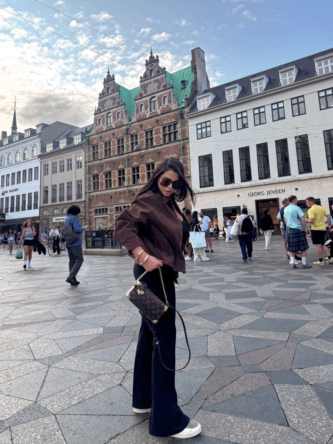 Panta leggings a zampa contenitivi