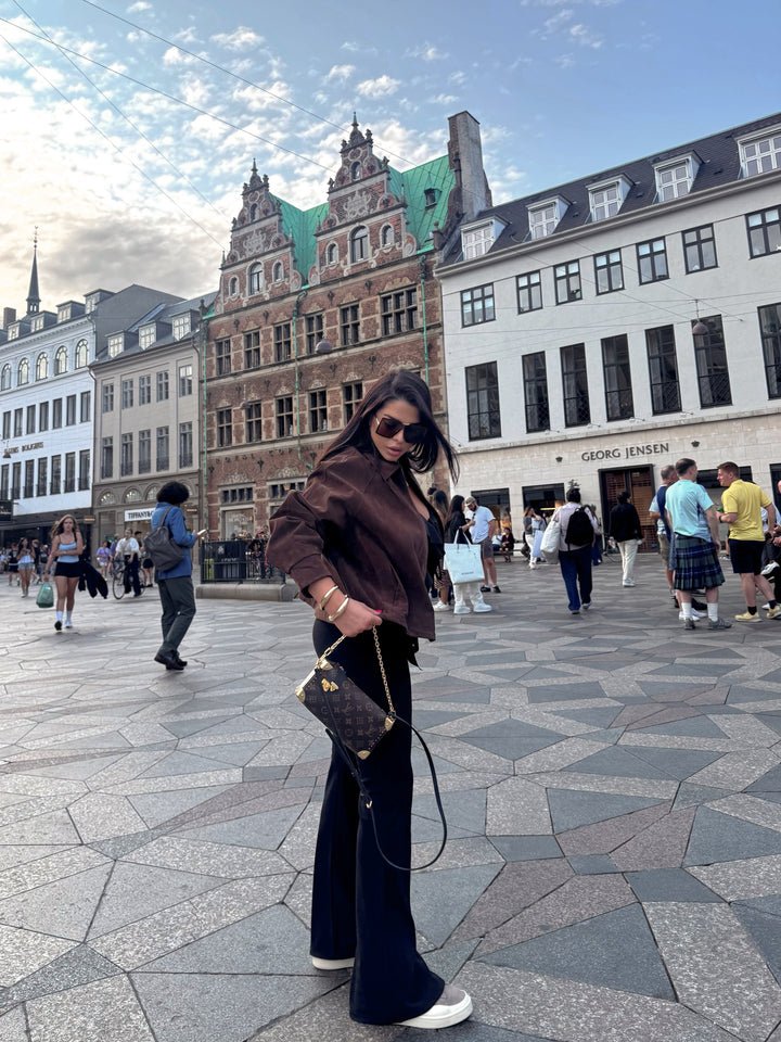 Panta leggings a zampa contenitivi