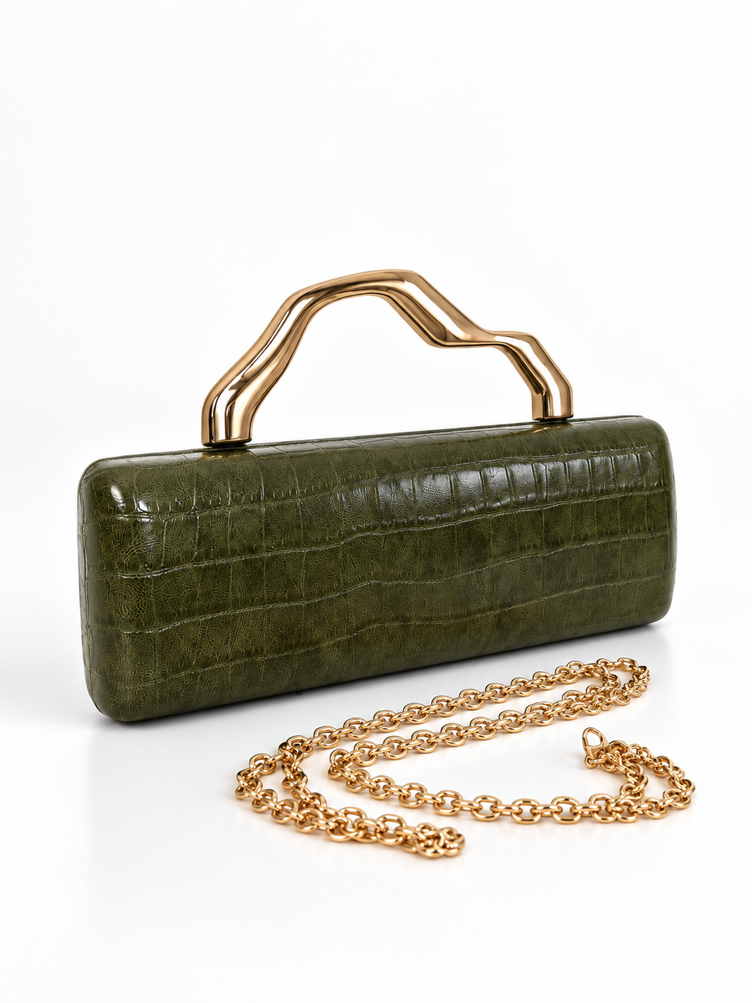 Borsa rigida in eco pelle “New York”